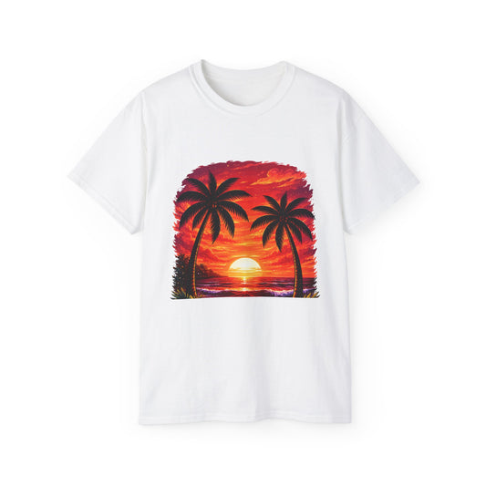 Sunset Palm